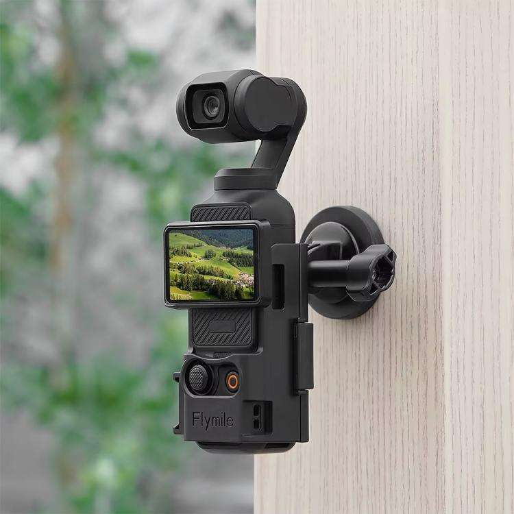 6pcs /Set For DJI Osmo Pocket 3 Flymile Magnetic Bracket Fixed Base Back Clip Adapter Bezel Acces...