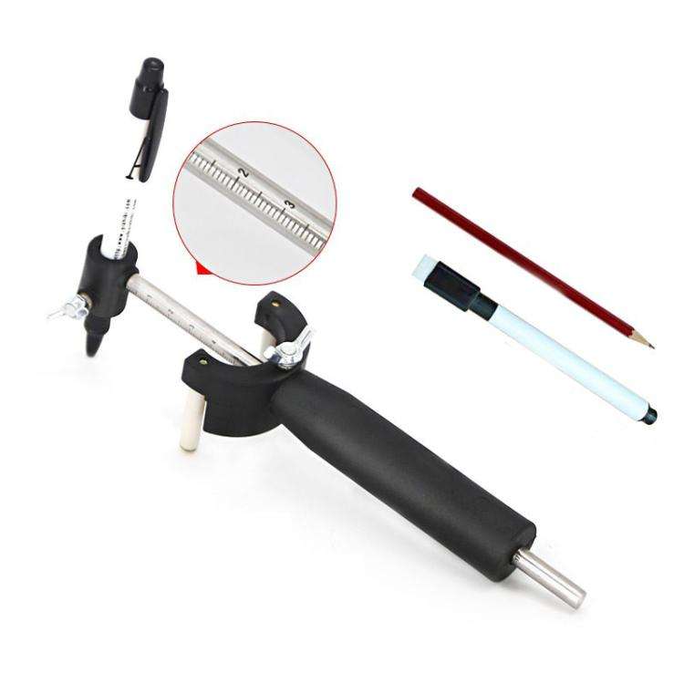 Fender Parallel Marking Tool Automotive Sheet Metal Dent Repair Tool(Black)