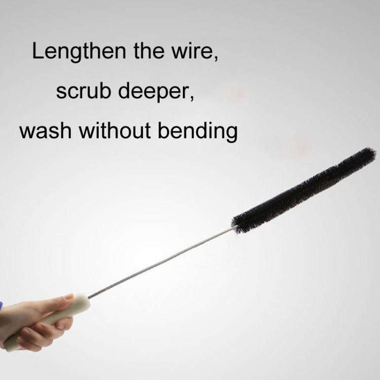 Long-handled Pipe Cleaning Brush Washing Machines Without Disassembly, Specifications: Half-hair