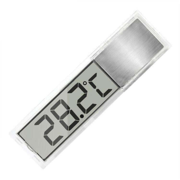 LK-50 Digital Wireless Aquarium Thermometer External LCD Transparent Electronic Water Temperature...
