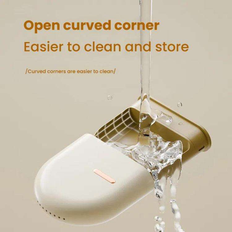 Invisible Braces Storage Case Portable Children Dental Orthodontic Storage Box(Cream Color)