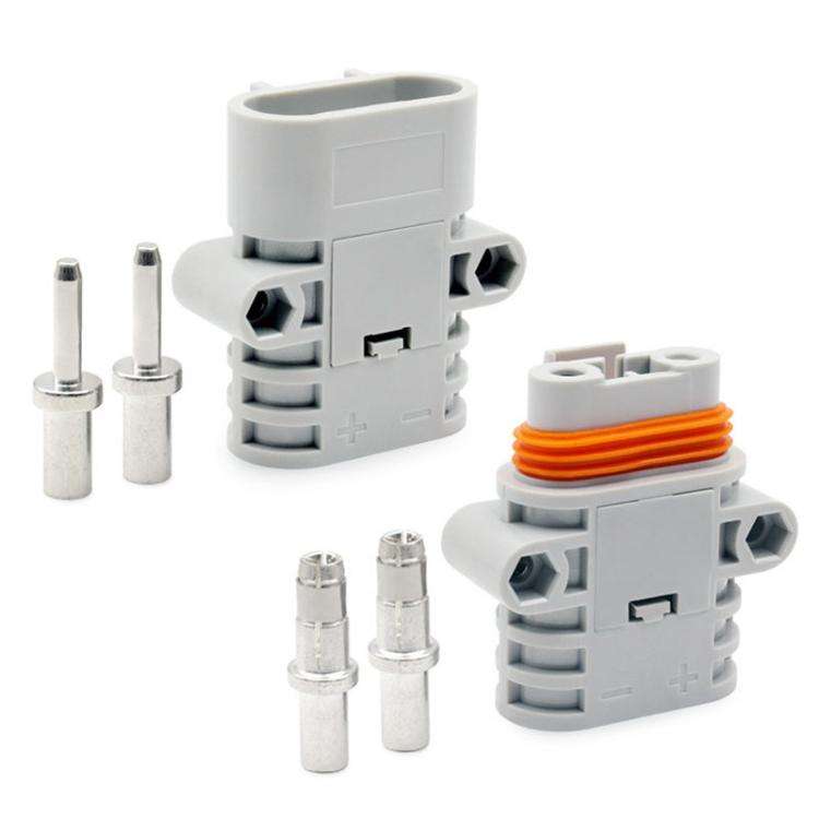 Anderson 50A 12V/24V Air Conditioner Waterproof Plugs Automotive Power Cord Connector(Male Cnnector)