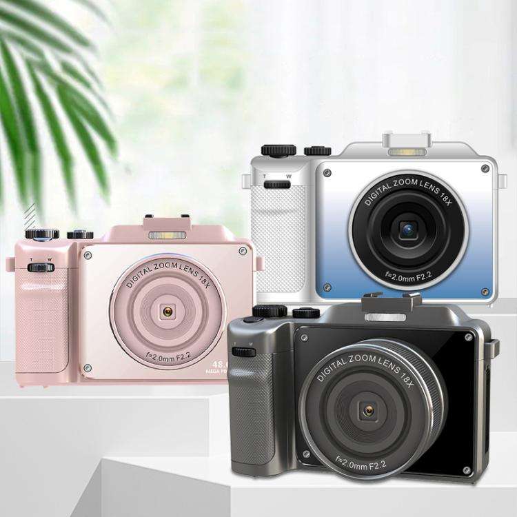 FSD-X9 3.0-Inch 4K HD 18X Zoom Selfie WIFI Electronic Image Stabilization Digital Camera(Black)