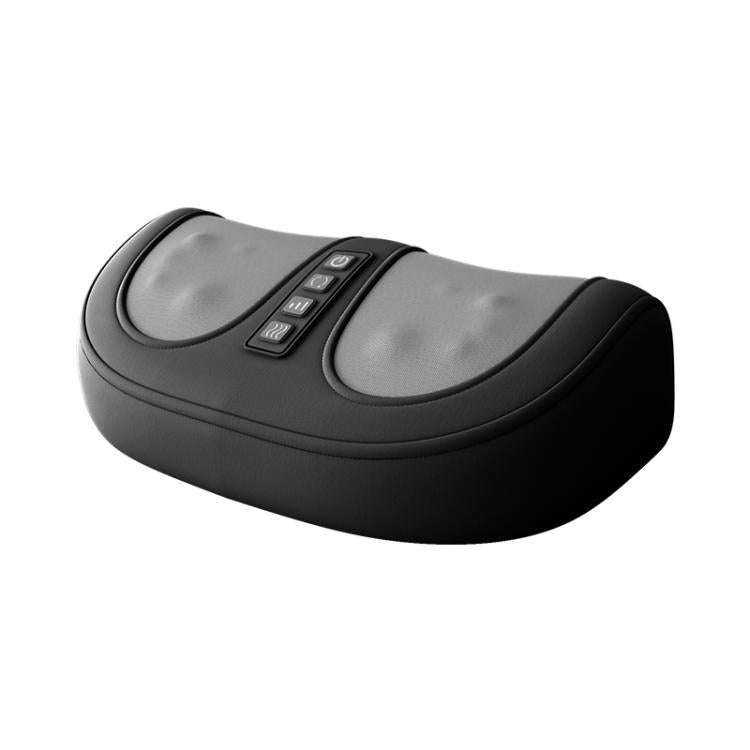 Z5 Dual-frequency Red Light Constant Temperature Hot Compress Foot Massager, Spec: US Plug(Black)
