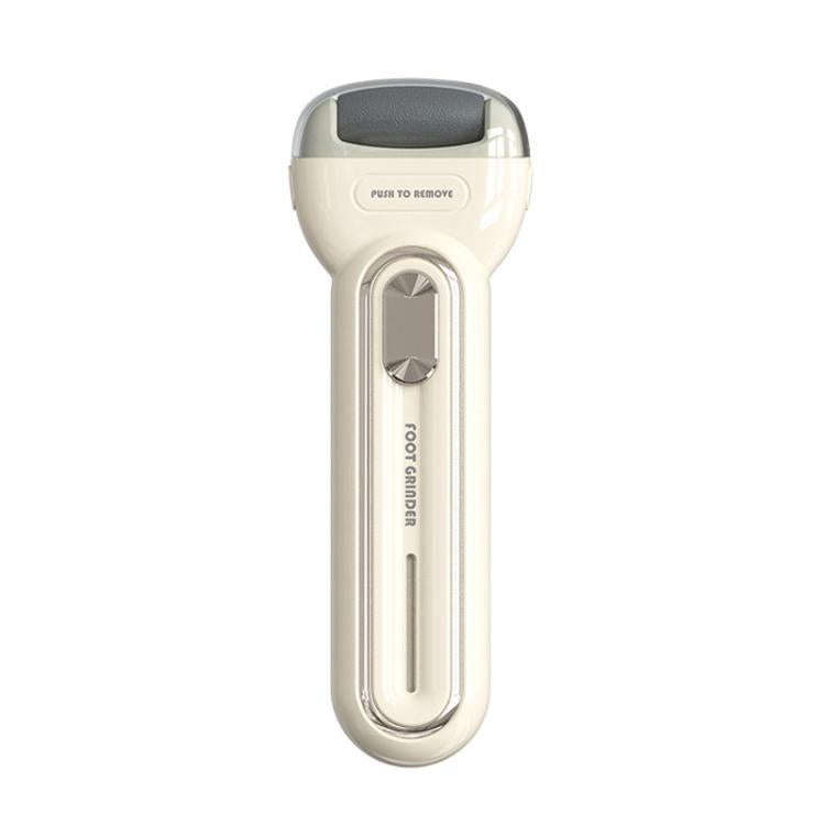 Electric Foot Grinder Dead Skin Callus Remover Foot Care Exfoliator Pedicure Device(Beige)