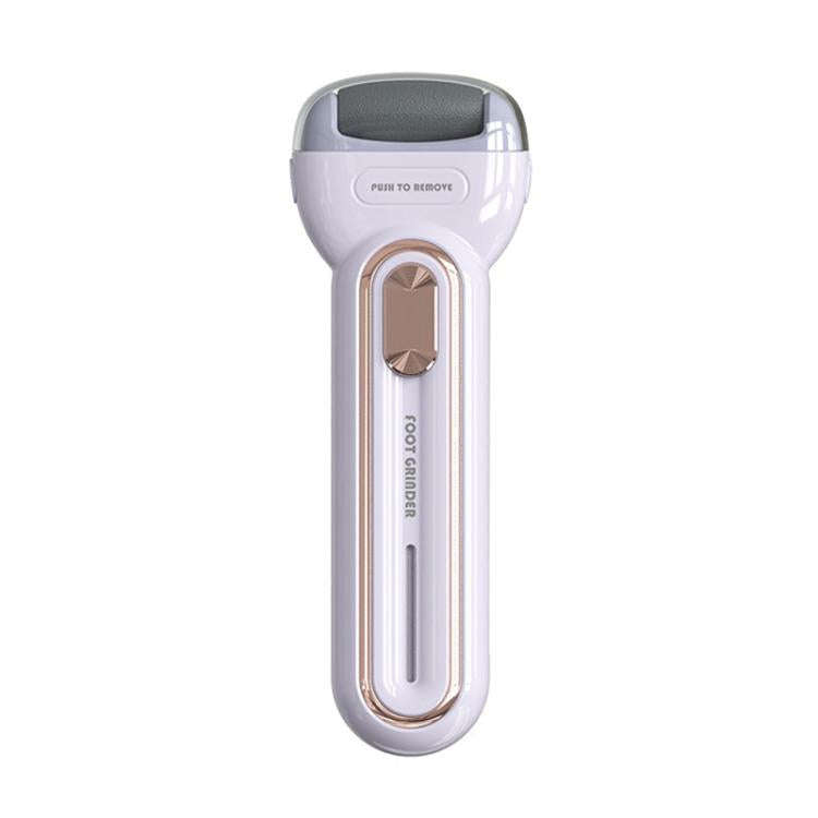 Electric Foot Grinder Dead Skin Callus Remover Foot Care Exfoliator Pedicure Device(Purple)