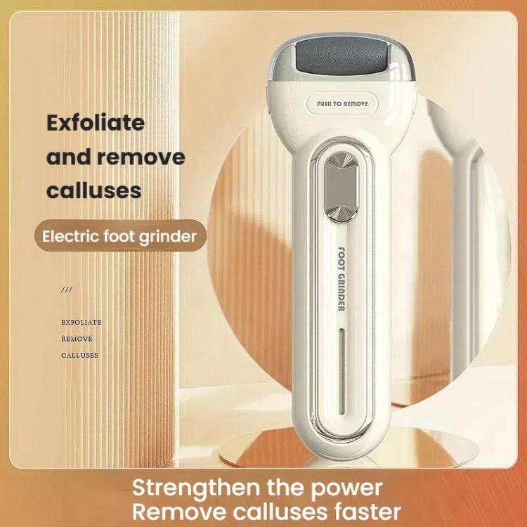 Electric Foot Grinder Dead Skin Callus Remover Foot Care Exfoliator Pedicure Device(Purple)