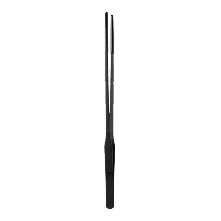 Pet Feeding Tweezers Reptile Pets Feeding Clip Aquascape Tool, Style: Black Straight Head
