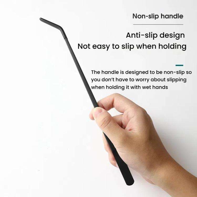 Pet Feeding Tweezers Reptile Pets Feeding Clip Aquascape Tool, Style: Color Titanium Tilt Head