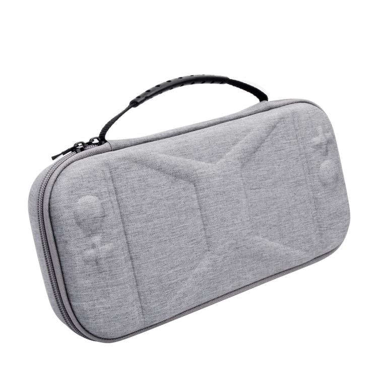For Nintendo Switch 2 Game Console Storage Bag EVA Fabric Handbag(Silver Gray)