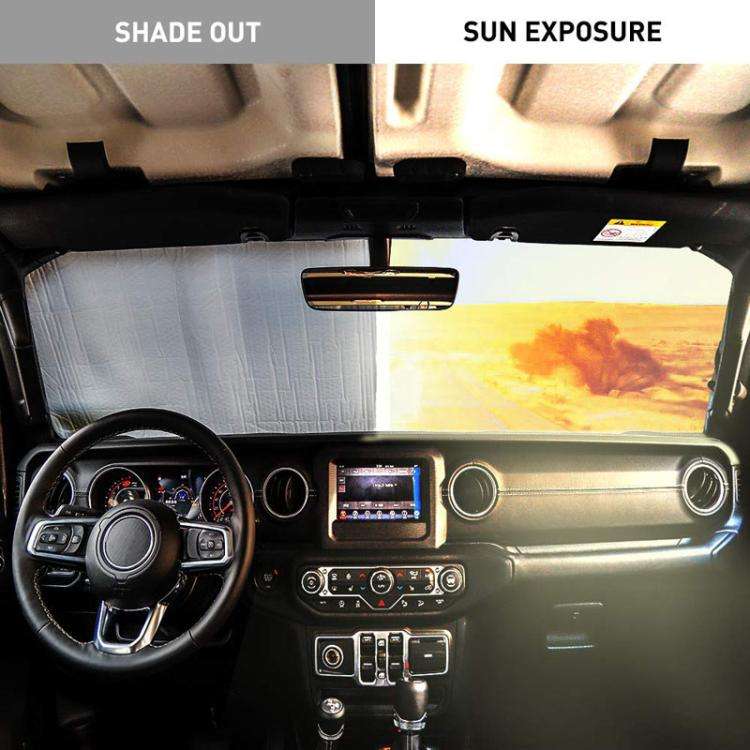 For Jeep Wrangler JL After 2018 (Black+Silver)