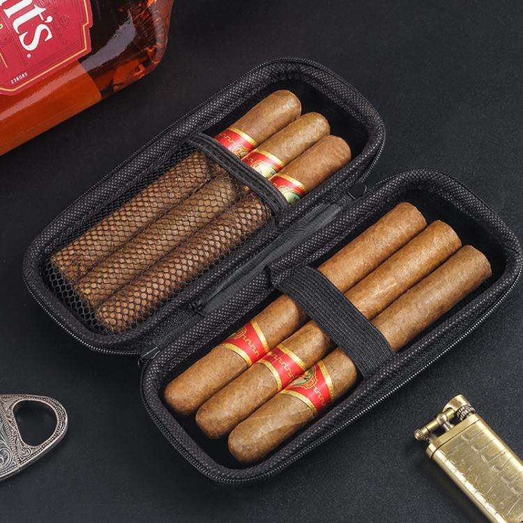 Small EVA Cigar Carrying Case Large Capacity Cigar Organizer