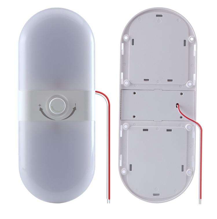 12-24V RV Light 180 LEDs 3-Color Temperature Dimmable Roof Light FC02