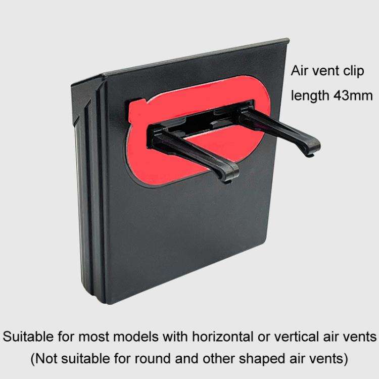 Car Sticky Center Control Storage Box Multi-Purpose Car Air Vent Organizer(Green)