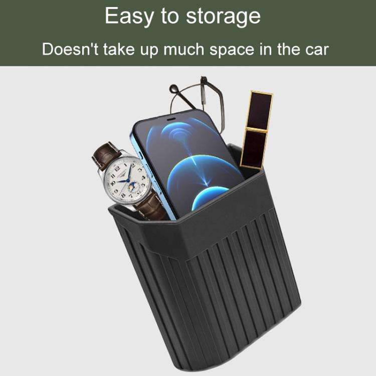 Car Sticky Center Control Storage Box Multi-Purpose Car Air Vent Organizer(Green)