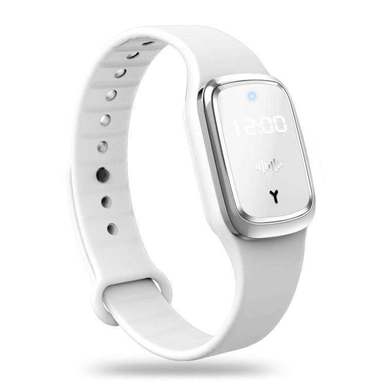 Ultrasonic Mosquito Repellent Watch Outdoor Mosquito Repellent Bracelet(White)