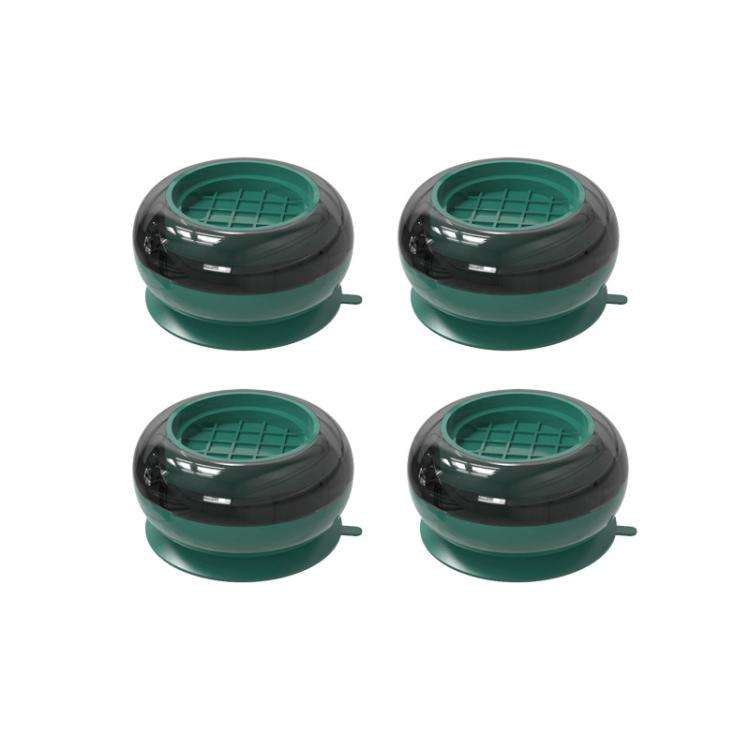 4pcs /Set Washing Machine Foot Pads Heightened Base for Refrigerators Furniture(Green)