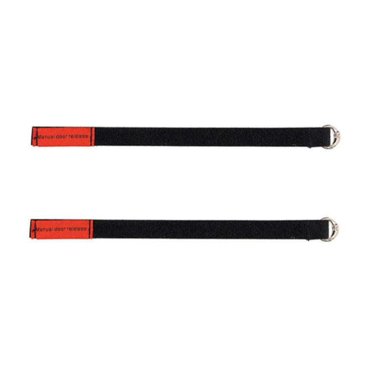 1pair For Tesla New Model 3 / Y Door Emergency Safety Pull Cord(Black)