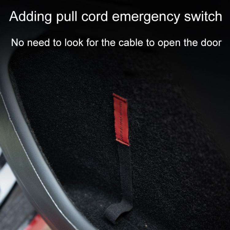 1pair For Tesla New Model 3 / Y Door Emergency Safety Pull Cord(Yellow)