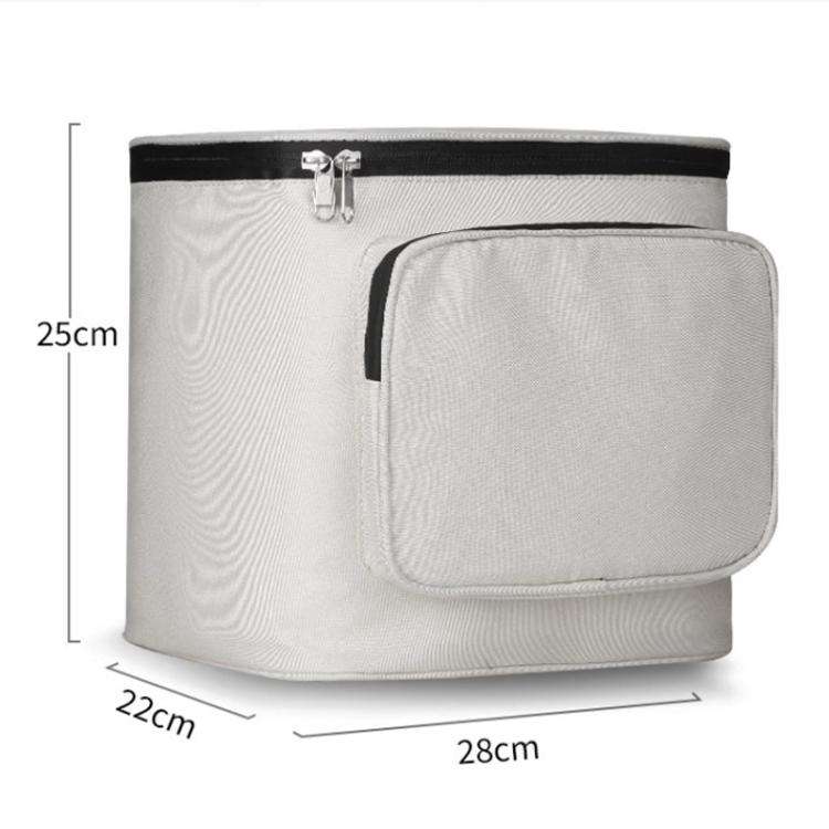 Electrical Motorcycle Waterproof Rear Backrest Hanging Bag Large Capacity Helmet Storage Bag(Black)