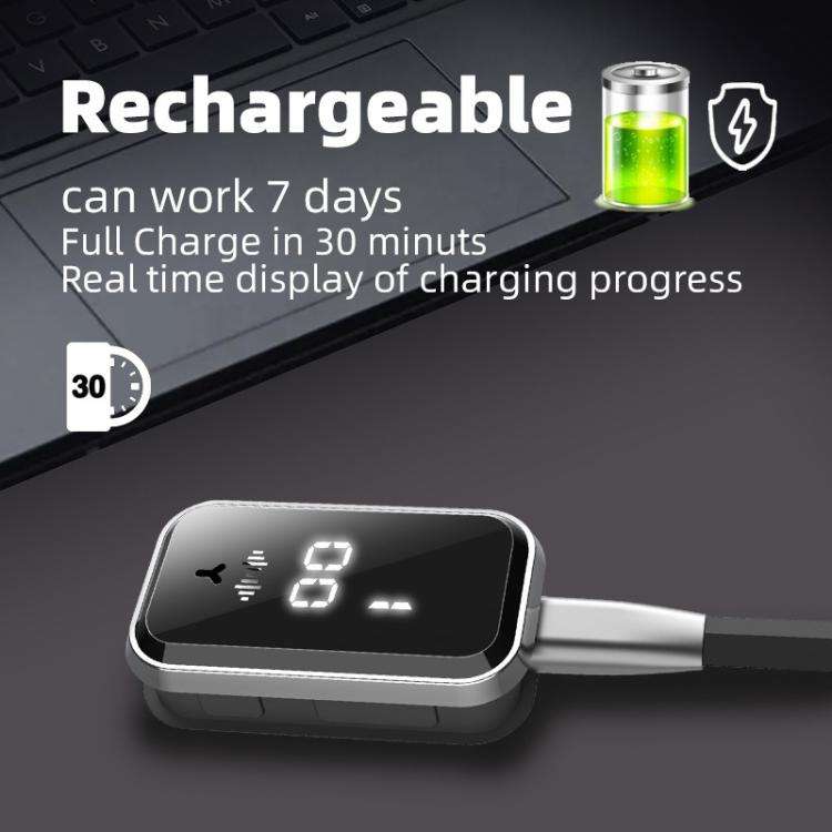 Antistatic Mosquito Repellent Bracelet Static Elimination Watch(Black)