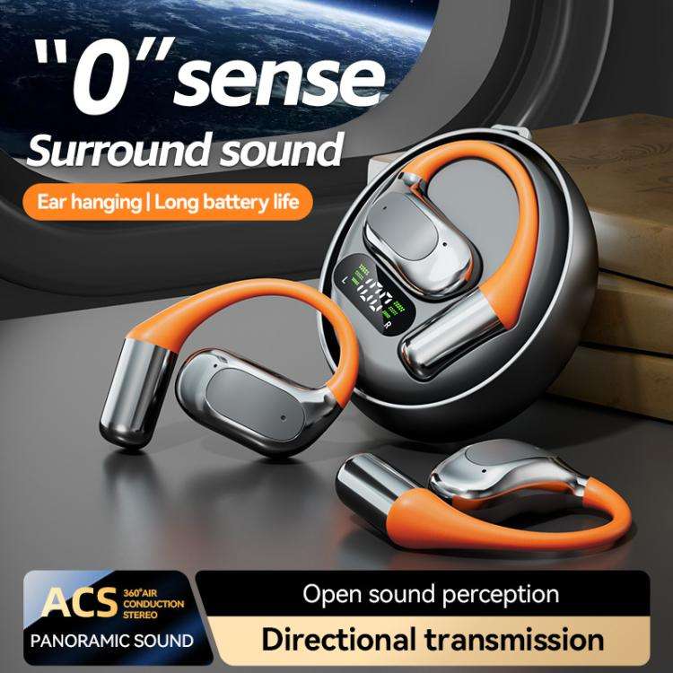 M113 AI Translation Bluetooth Headset Ear-hook Real Time Translation Earbuds 144 Voice Translator...