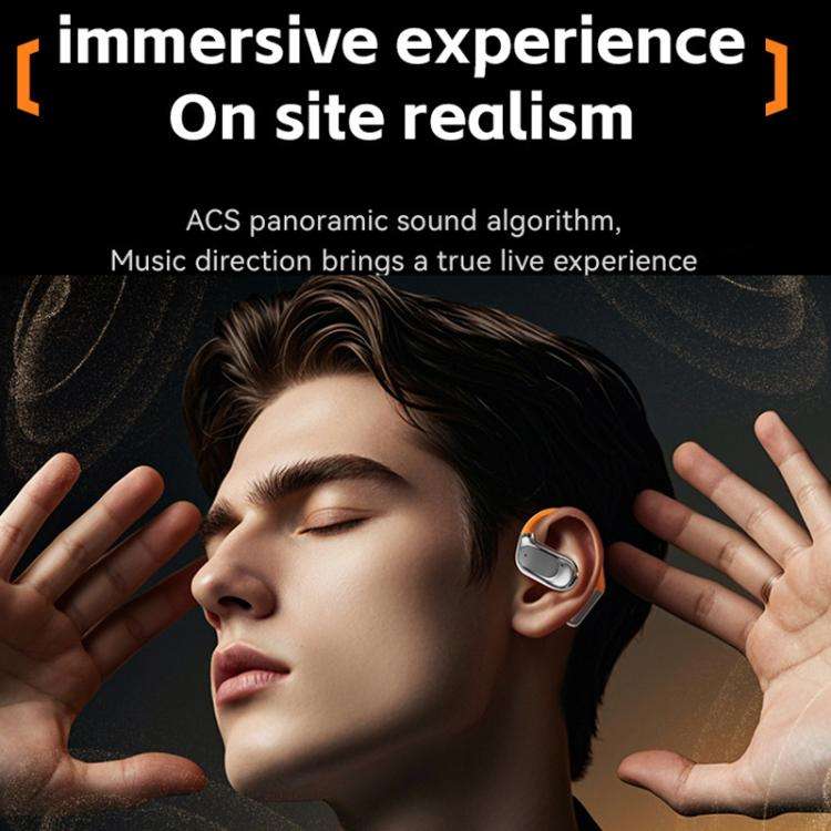 M113 AI Translation Bluetooth Headset Ear-hook Real Time Translation Earbuds 144 Voice Translator...