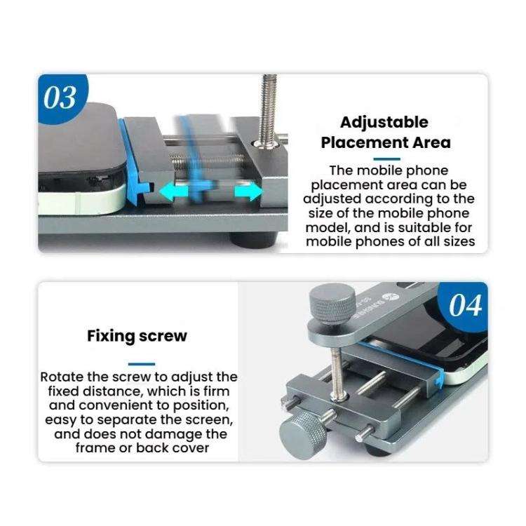 SUNSHINE SS-601G LCD Screen Separator Free Heating Mobile Phone Screen Quick Removal Clamping Fix...