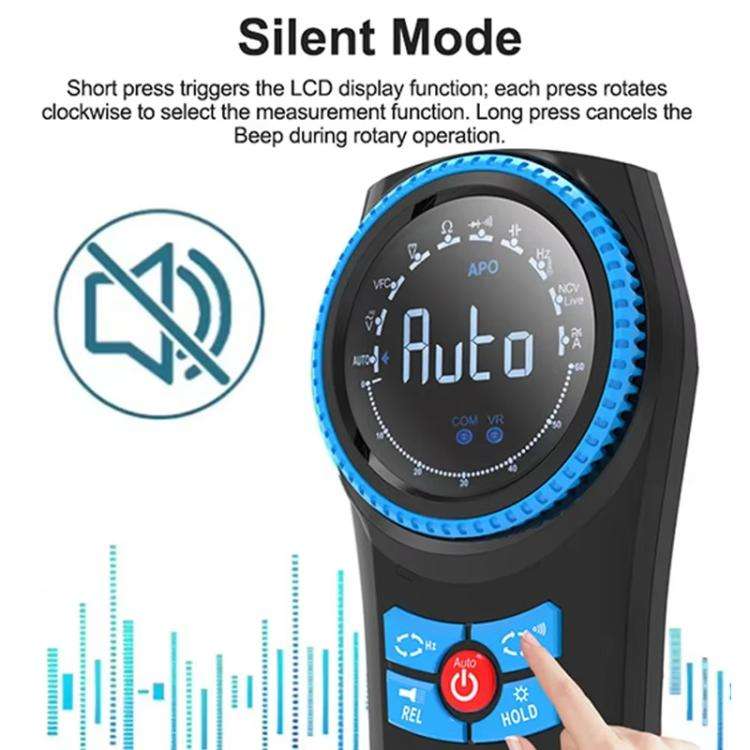 SUNSHINE DT-24R Rotary Auto Ranging Multimeter Voltage Resistance Measurement Buzzer
