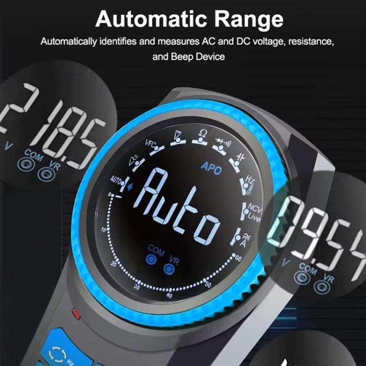 SUNSHINE DT-24R Rotary Auto Ranging Multimeter Voltage Resistance Measurement Buzzer