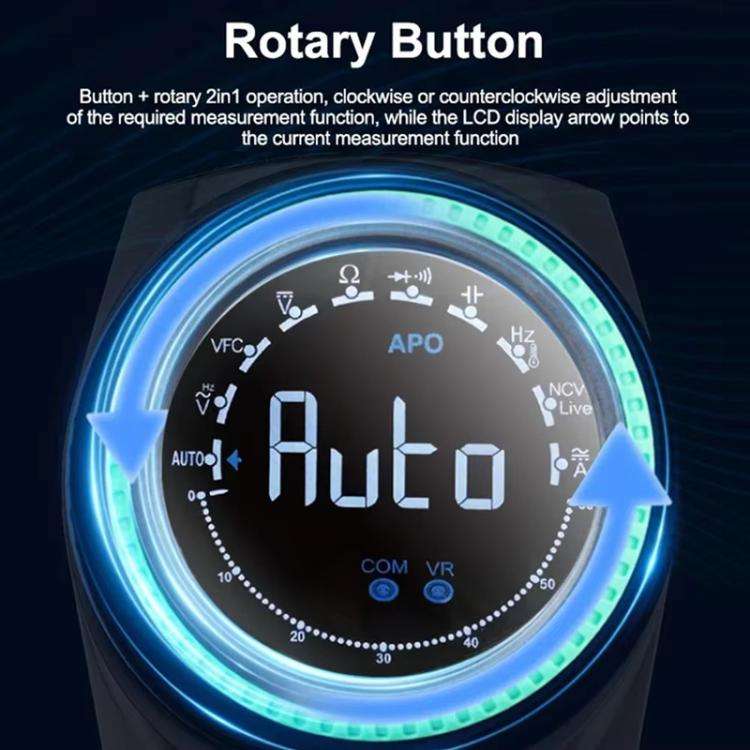 SUNSHINE DT-24R Rotary Auto Ranging Multimeter Voltage Resistance Measurement Buzzer