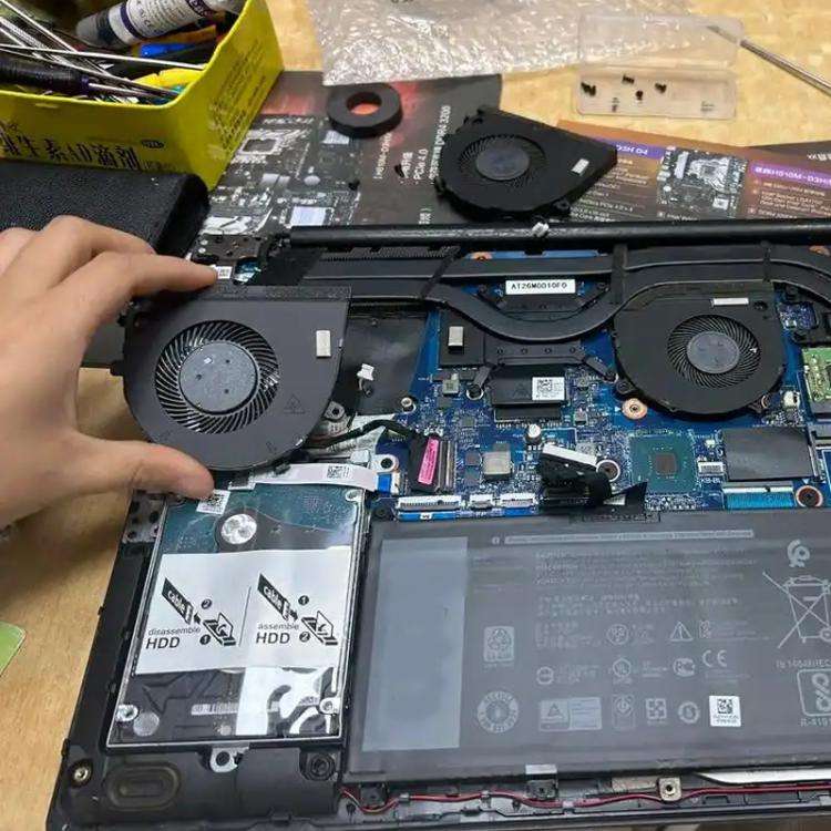 For Dell Latitude 7480 E7480 P73G P73G001 CPU Fan Repair Parts