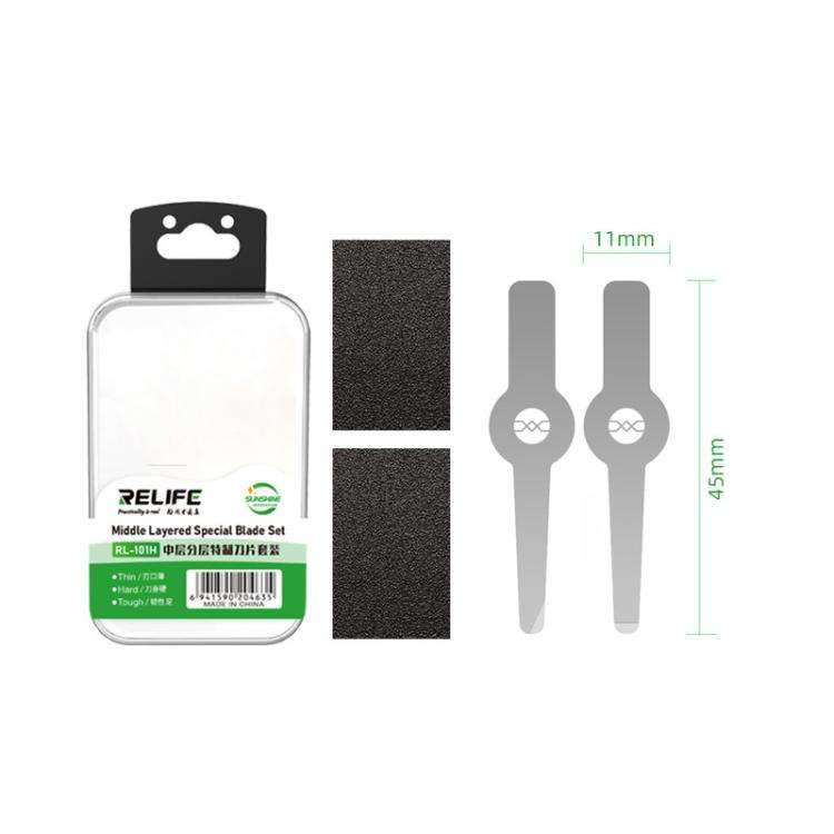 RELIFE RL-101H 2 In 1 Motherboard Middle Layer Blade Cell Phone Removal CPU Tool