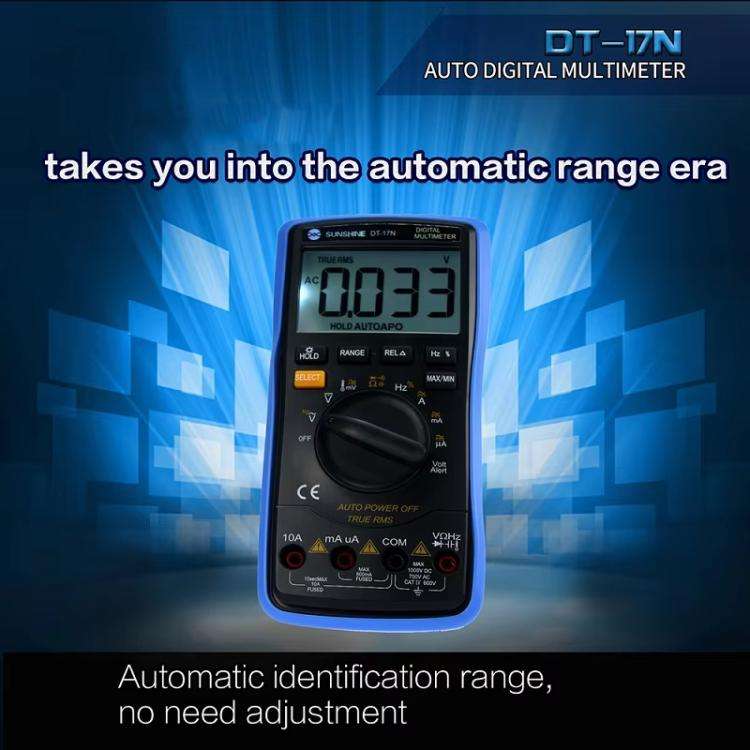 SUNSHINE DT-17N Auto Range Digital Multimeter LCD Display Tester Pen High Precision Measurement O...