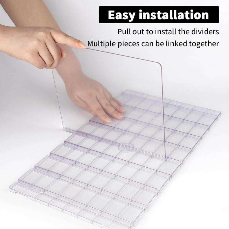 6 Bases 8 Dividers Closet Shelf Dividers Partition Accessory Adjustable Clothes Purses Handbag Or...