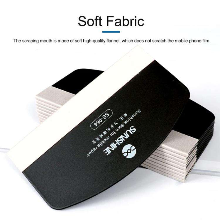 SUNSHINE SS-064D Mobile Phone Tablet PCs Protective Film Scraper Hydrogel Film Screen Scraper Card