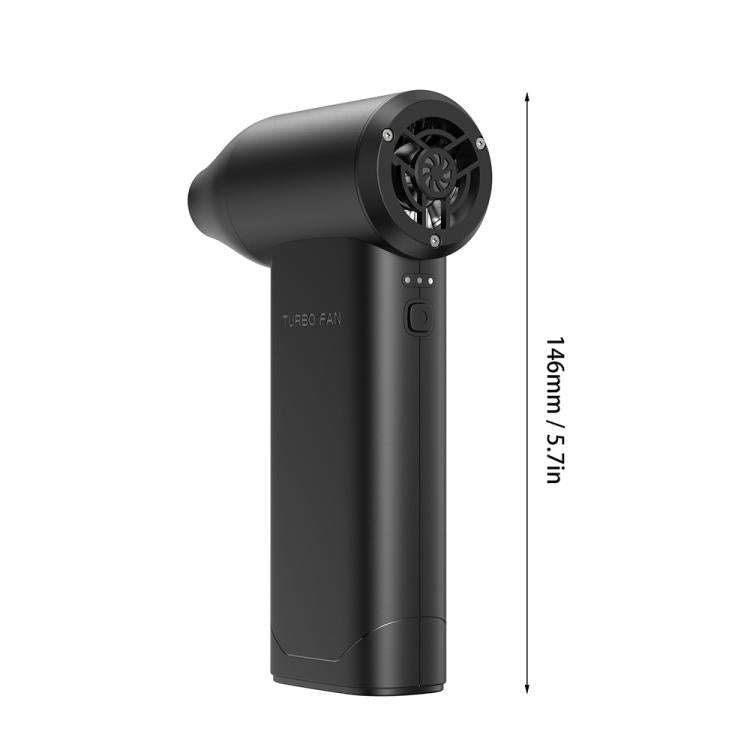 X5 130000 RPM High Speed Motor Dust Blowing Handheld Fan Mini Outdoor Camping Fire Blower(White)