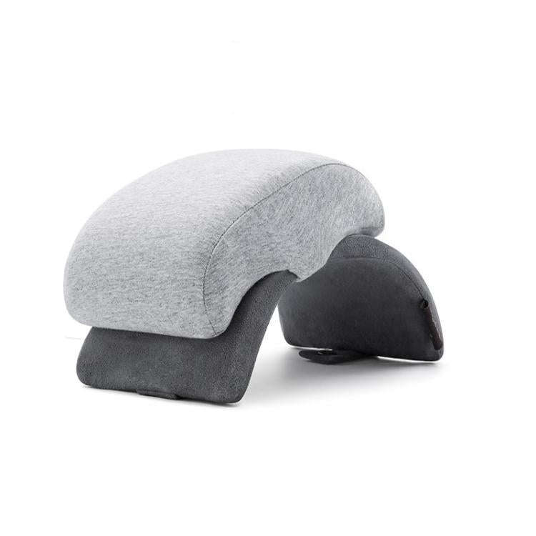 Office Folding Nap Pillow Portable Desk Sleeping Pillow, Color: Foam Light Gray