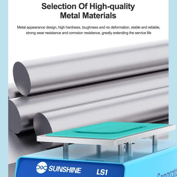 SUNSHINE LS1 Mobile Phone LCD Screen Repair Heated Separator Curved Straight Screen Frame Removal...