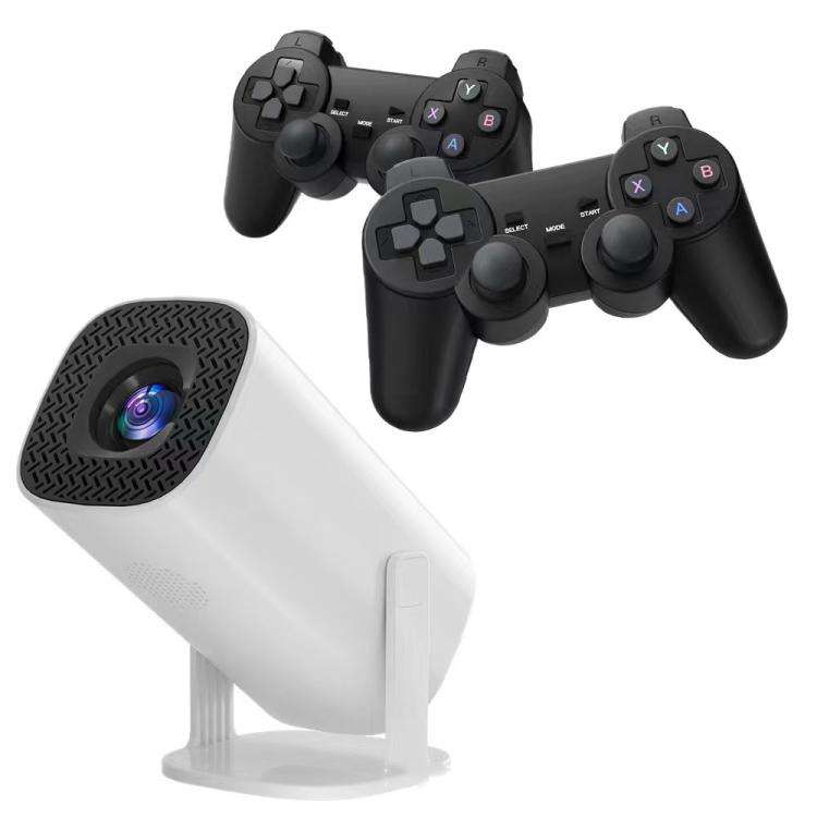 P30 Game Projector Android 11 System With Wireless Gaming Controller 720P Home Theater(AU Plug)