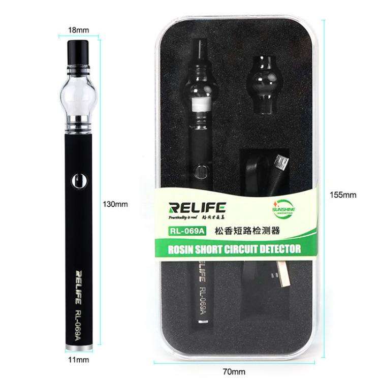 RELIFE Cell Phone Repair Rosin Fogging Pen Motherboard Short Circuit Detection No Soldering Iron ...