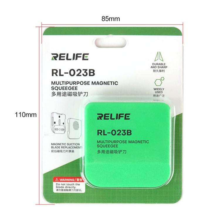 RELIFE RL-023B Multi-purpose Magnetic Spatula LCD Screen Degumming Glass Cleaning Knife