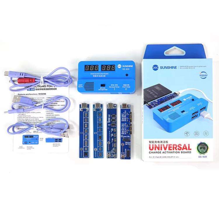 SUNSHINE SS-909 V9.0 Universal Battery Activation Board Quick Charge Maintenance Line For IPhone ...