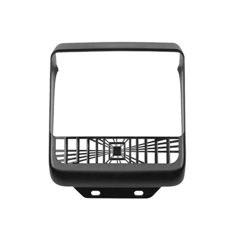 For Tesla New Model 3 / Y Car Rear Air Conditioning Vent Protection Frame, Style: Matte Black