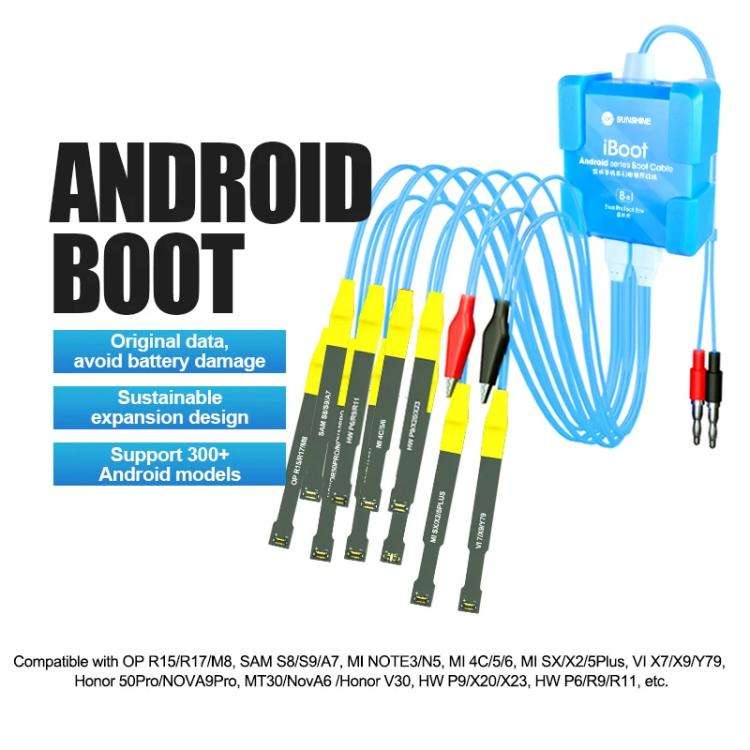 SUNSHINE iBoot B For Android 5V Power Cable Mobile Phone Repair Tool Battery Power Test Boot Cable