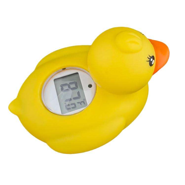 LED Digital Display Little Yellow Duck Electronic Thermometer Baby Bathtub Water Thermometer(AF-024)