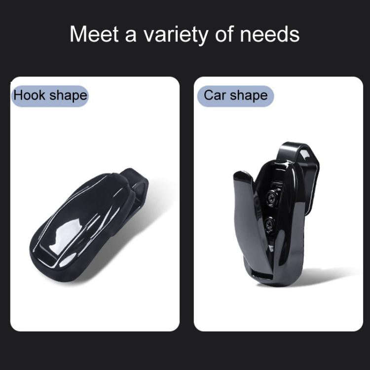 For Tesla Model 3 / Y 2022-2024 Passenger Concealed Glove Box Hook(Black)