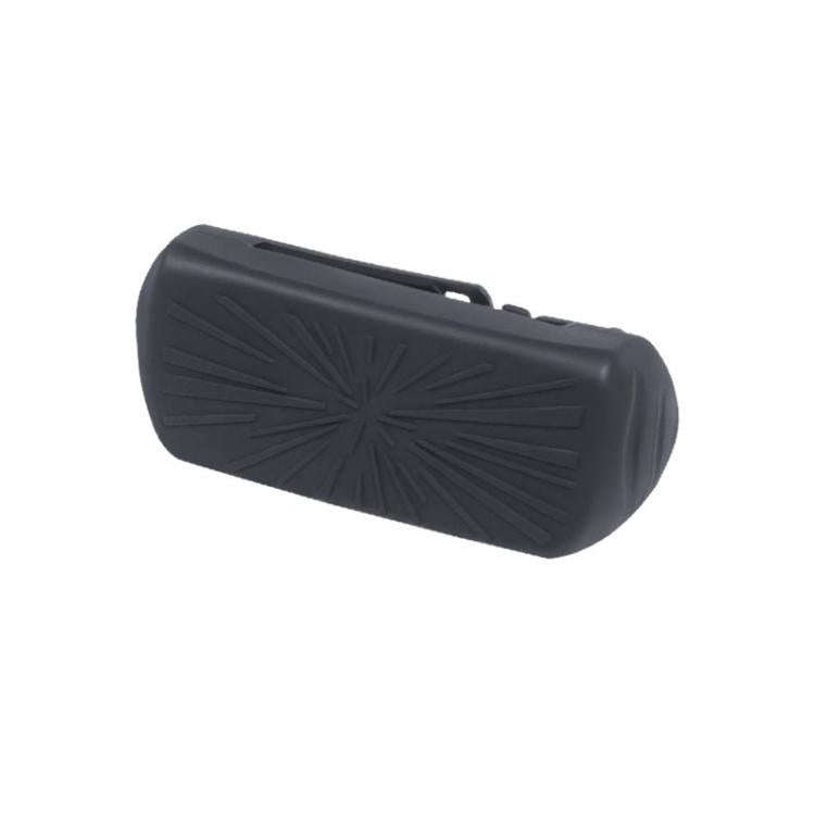 For Tesla Model 3 / Y Car Seat Belt Anti-Collision Silicone Protective Cover(Black)