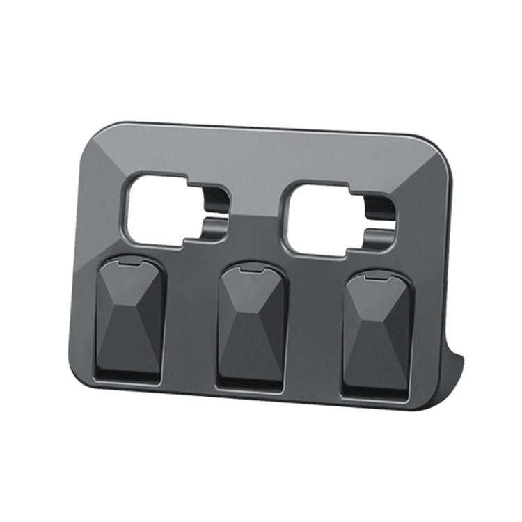 For Tesla Model Y Car Hidden Trunk Modification Button Folding Hook(Black)