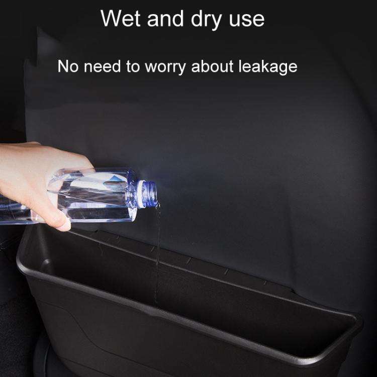 For Tesla Model 3 / Y Car Seat Rear Wet And Dry Storage Boxes